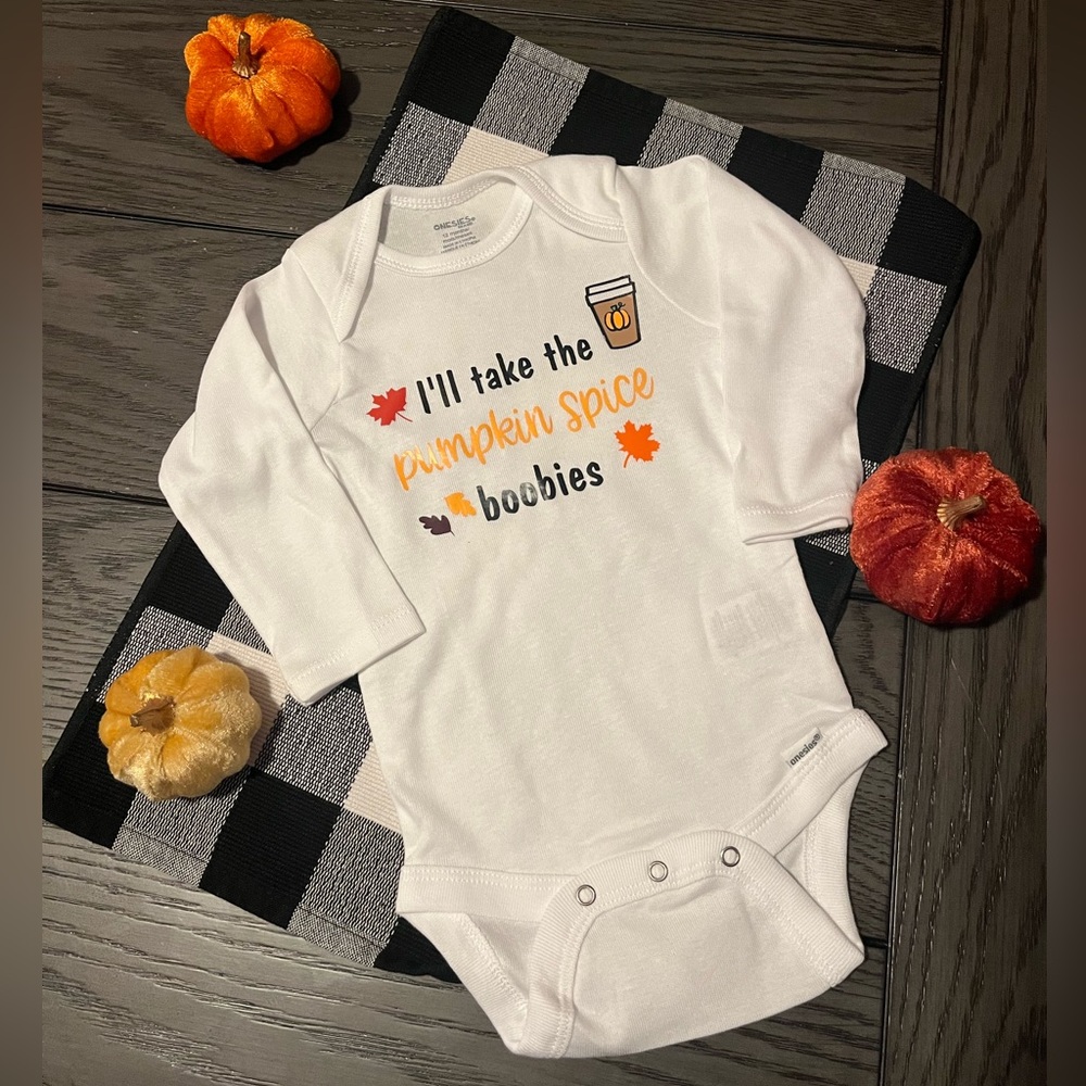NEW fall onesie made to order
